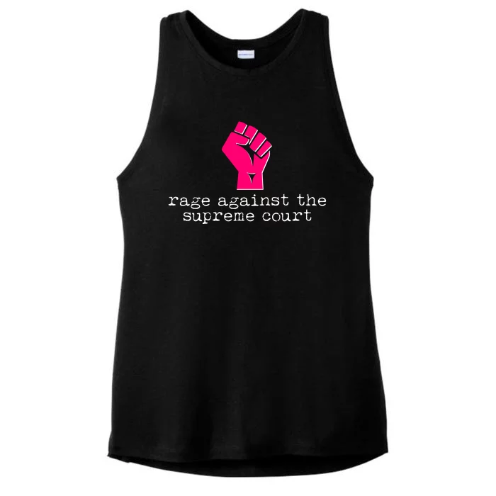 Rage Against The Spreme Court Ladies Tri-Blend Wicking Tank