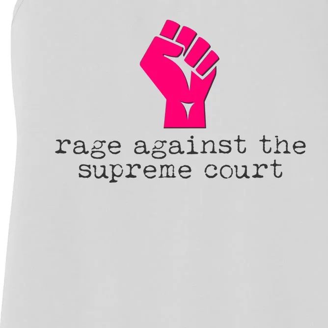 Rage Against The Spreme Court Women's Racerback Tank