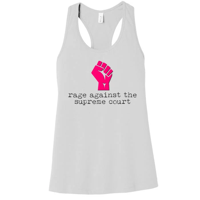 Rage Against The Spreme Court Women's Racerback Tank