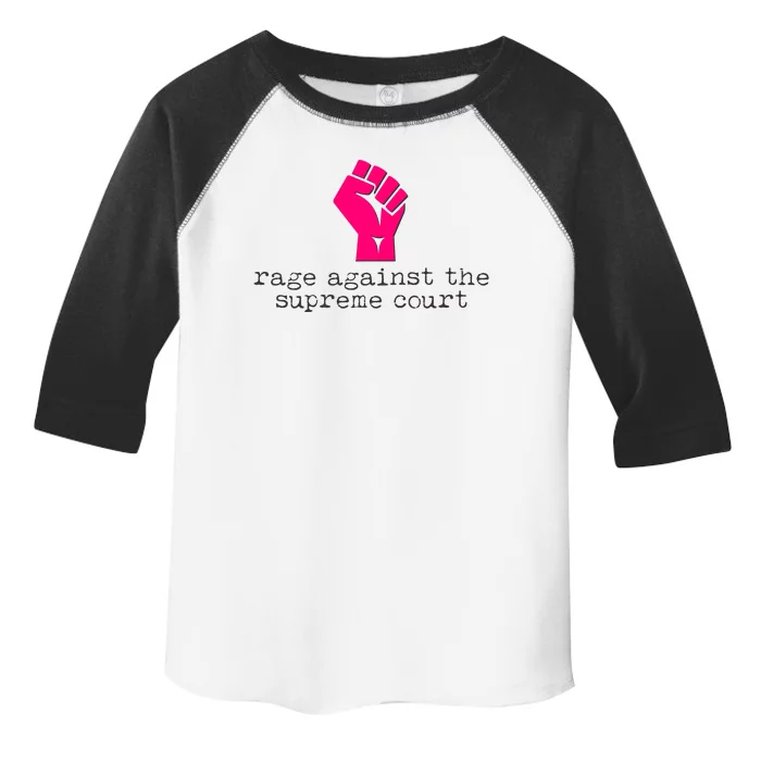 Rage Against The Spreme Court Toddler Fine Jersey T-Shirt