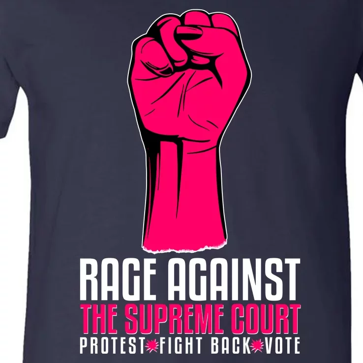 Rage Against The Spreme Court Protest Fight Back Vote V-Neck T-Shirt