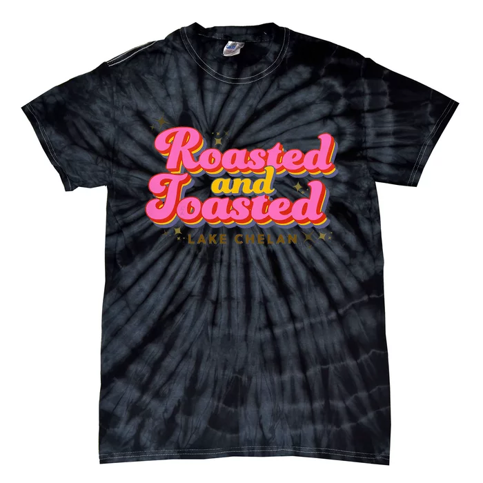 Roasted and Toasted Graphic Tie-Dye T-Shirt