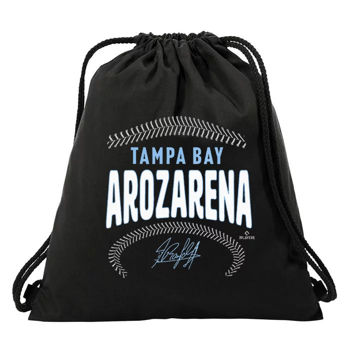 Randy Arozarena Tampa Bay Name & Number Drawstring Bag