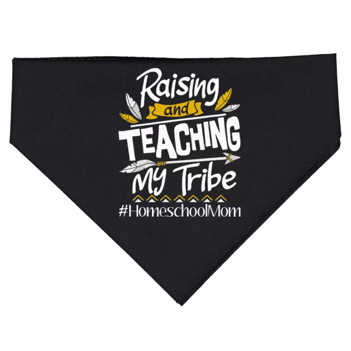 Raising And Teaching My Tribe Homeschool Mom Homeschooling USA-Made Doggie Bandana