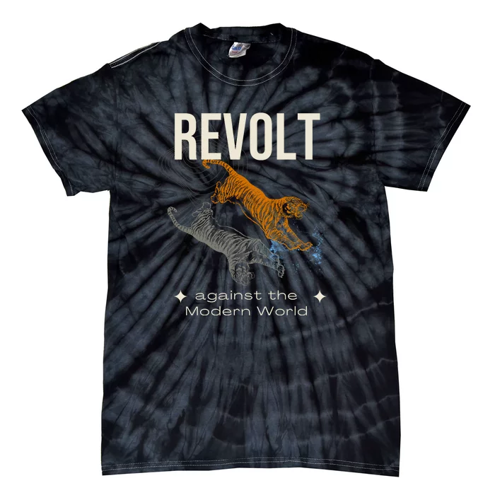 Revolt Against The Modern World Ride The Tiger Julius Evola Tie-Dye T-Shirt