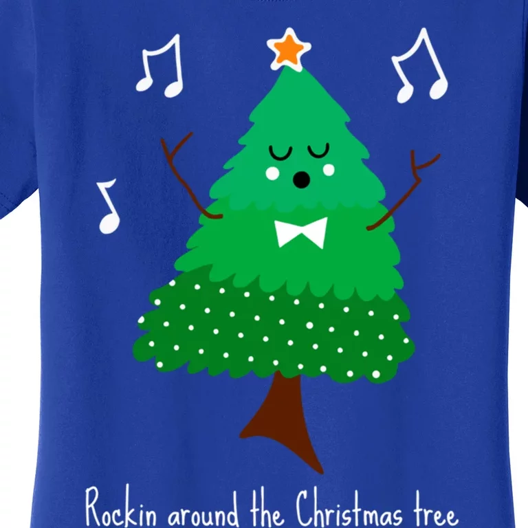 Rockin Around The Christmas Tree Unisex Gift Women's T-Shirt