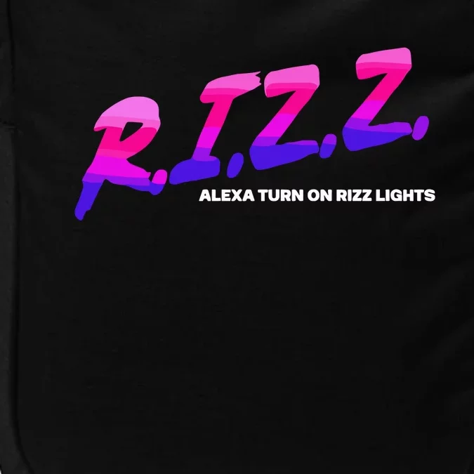 Rizz Alexa Turn On Rizz Lights Impact Tech Backpack