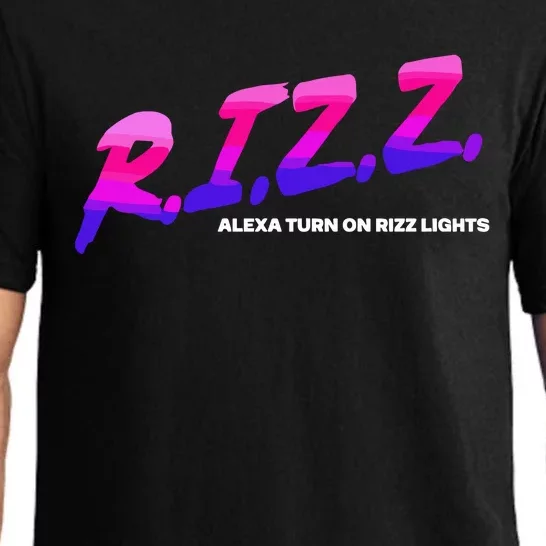 Rizz Alexa Turn On Rizz Lights Pajama Set