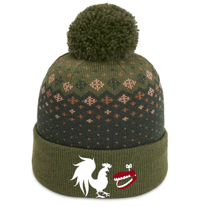 Rooster And Teeth The Baniff Cuffed Pom Beanie