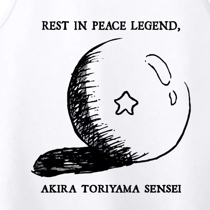 Rip Akira Toriyama 1955 2024 Rest In Peace Legent Akira Toriyama Sensei Performance Tank