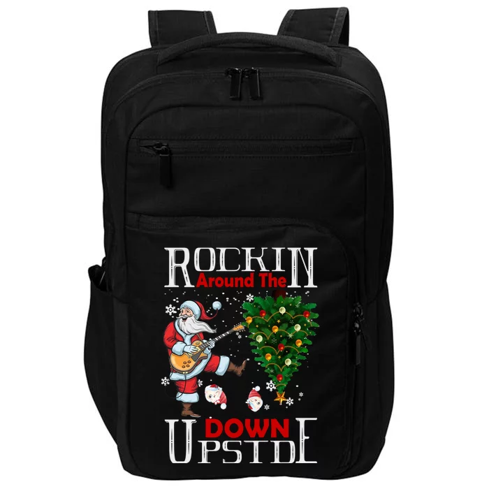 Rockin Around The Christmas Upside Down Impact Tech Backpack