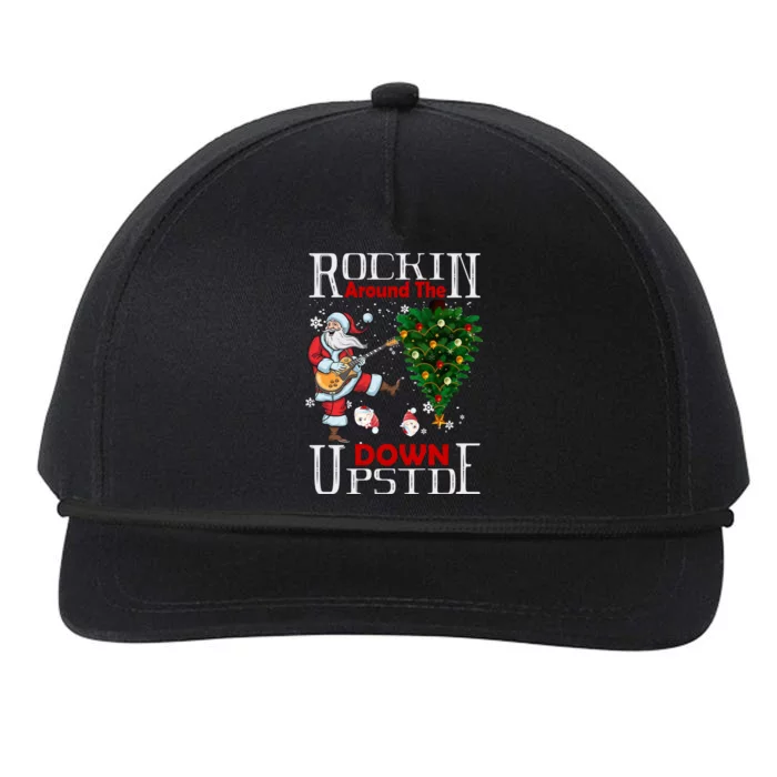 Rockin Around The Christmas Upside Down Snapback Five-Panel Rope Hat