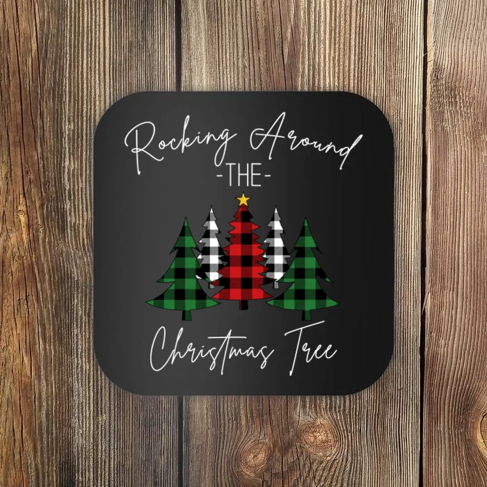 Rocking Around The Christmas Tree Coaster