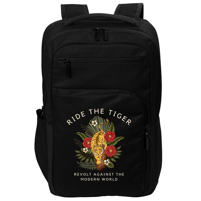 Revolt Against The Modern World Ride The Tiger Julius Evola Impact Tech Backpack