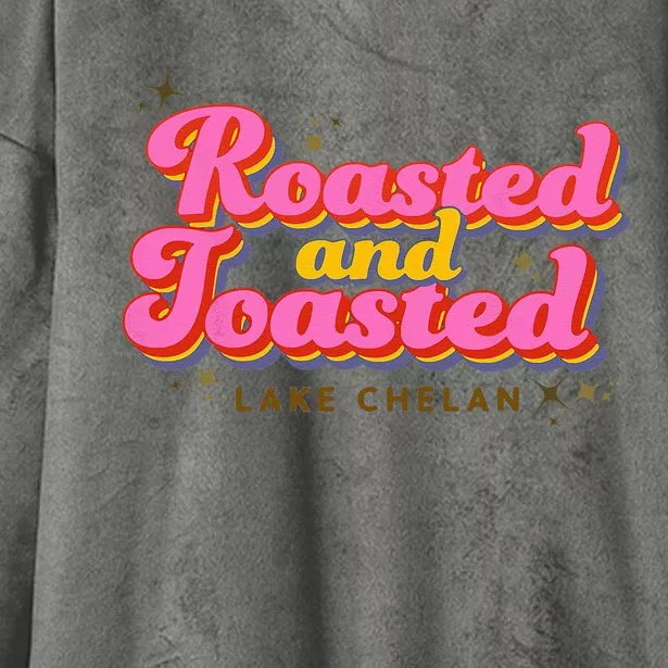 Roasted And Toasted Graphic Hooded Wearable Blanket