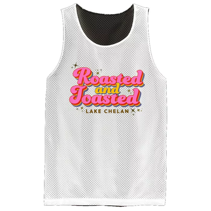 Roasted And Toasted Graphic Mesh Reversible Basketball Jersey Tank