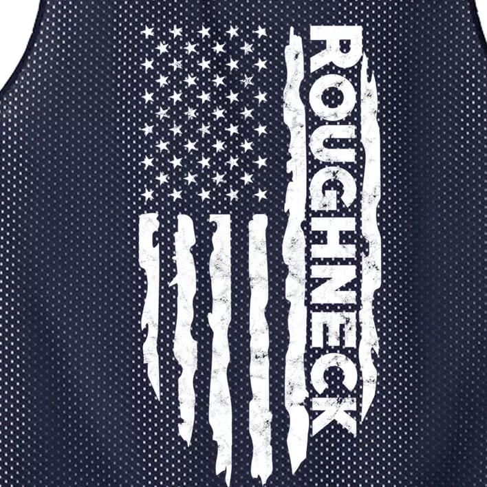 Roughneck - American US Flag Oilfield Patriot Mesh Reversible Basketball Jersey Tank