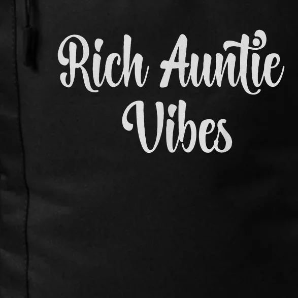 Rich Auntie Vibes Mothers Day Celebrtaion Daily Commute Backpack