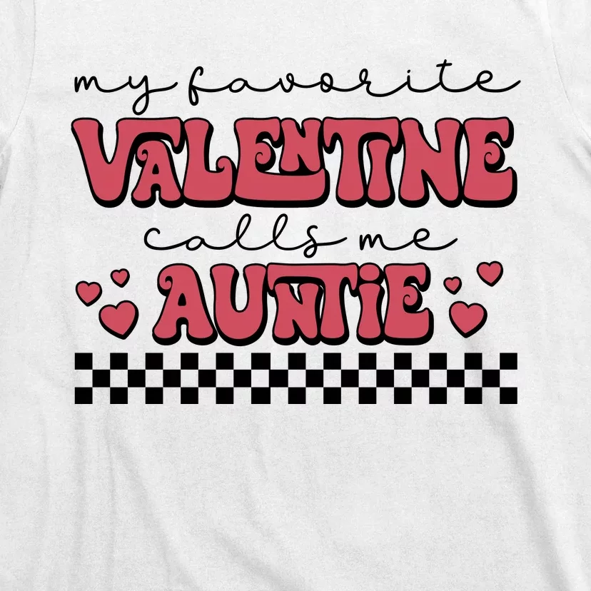 Retro Auntie Valentine's Day T-Shirt