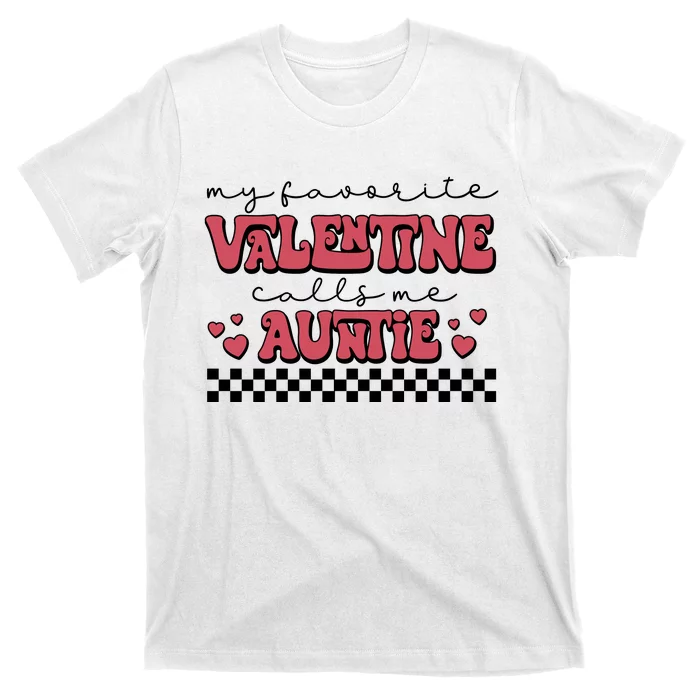 Retro Auntie Valentine's Day T-Shirt