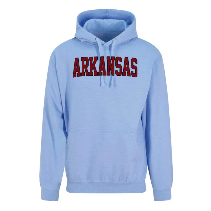 Retro Arkansas Vintage Arkansas Lovers Classic Unisex Surf Hoodie