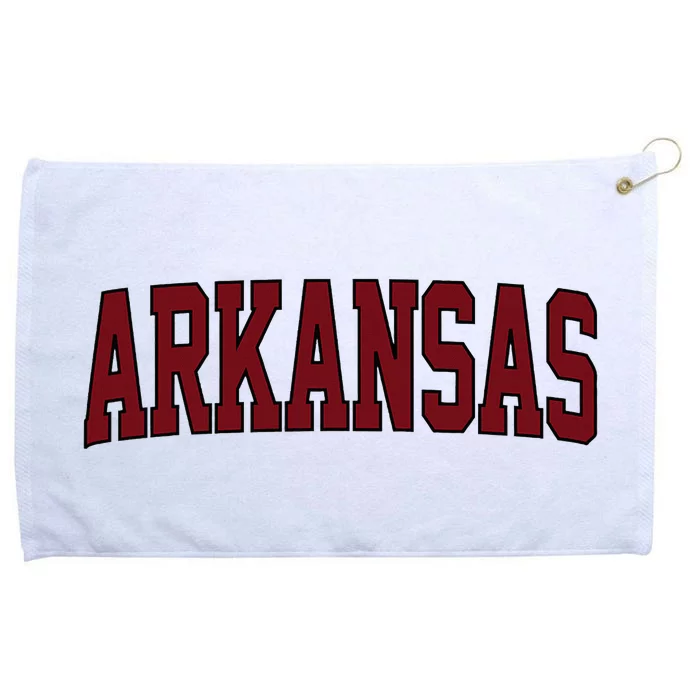 Retro Arkansas Vintage Arkansas Lovers Classic Grommeted Golf Towel