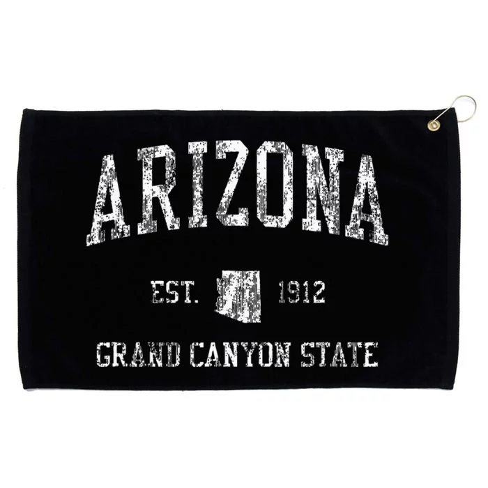 Retro Arizona Vintage Sports Design Grommeted Golf Towel