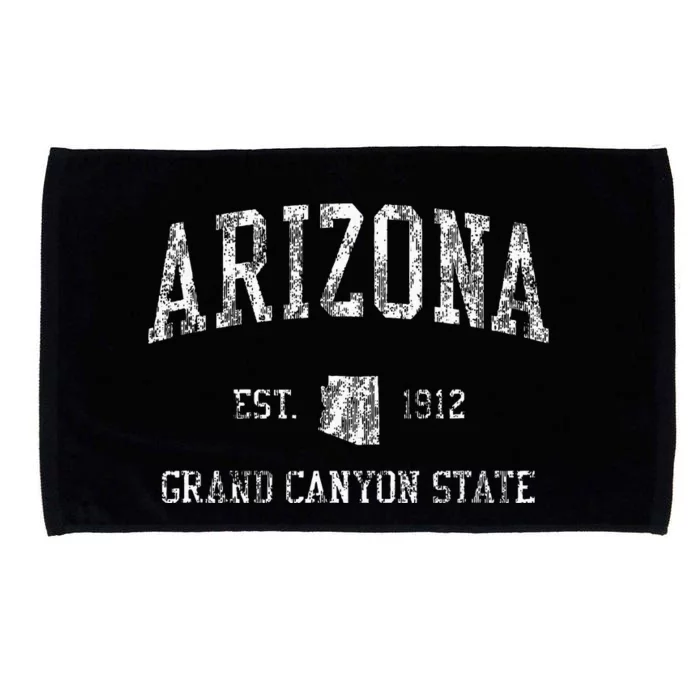 Retro Arizona Vintage Sports Design Microfiber Hand Towel