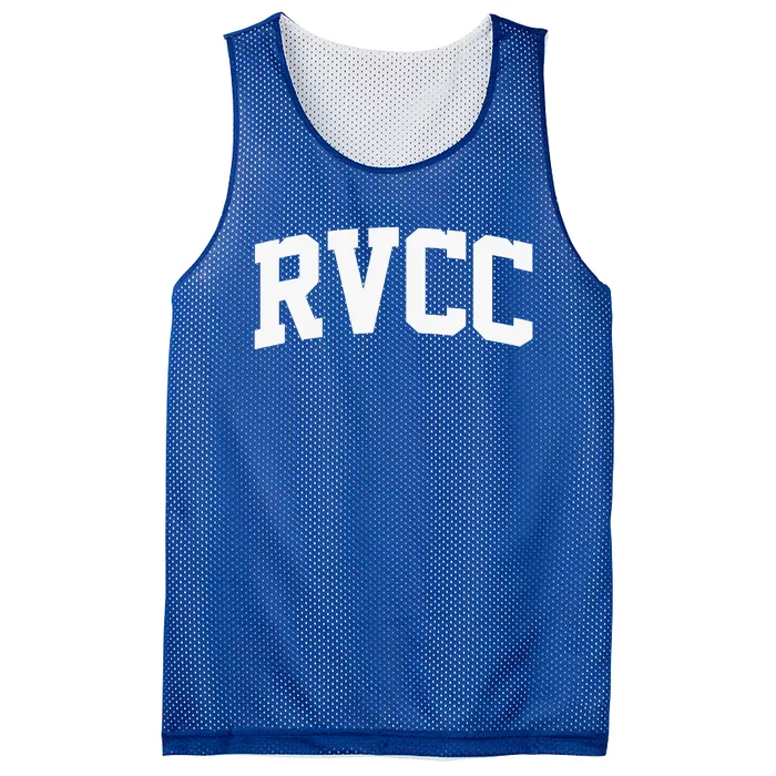 Rvcc Arch Vintage Retro College Mesh Reversible Basketball Jersey Tank