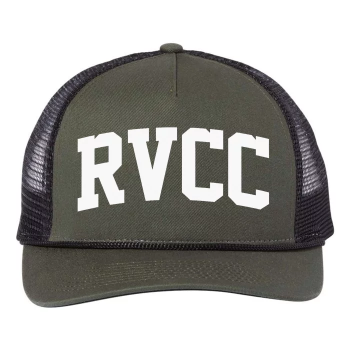 Rvcc Arch Vintage Retro College Retro Rope Trucker Hat Cap