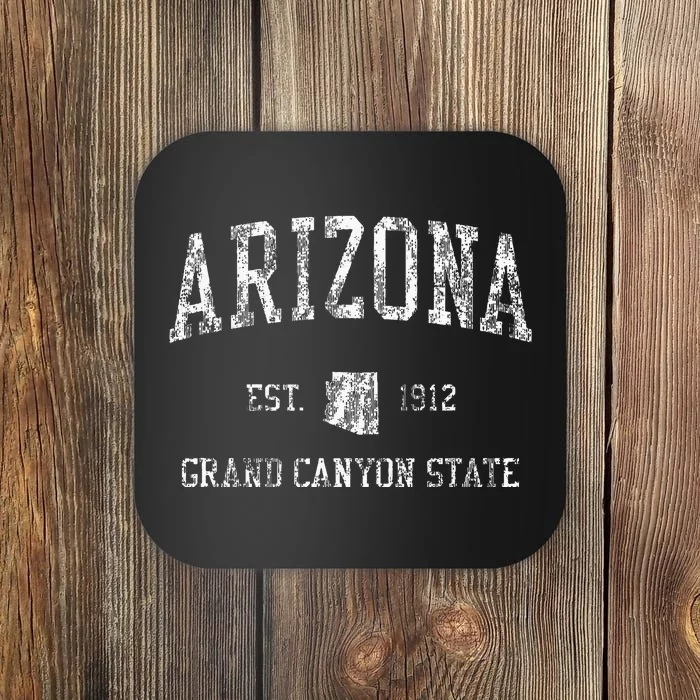 Retro Arizona Vintage Sports Design Coaster