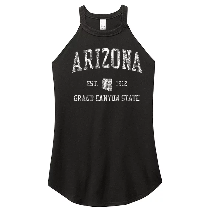 Retro Arizona Vintage Sports Design Women’s Perfect Tri Rocker Tank