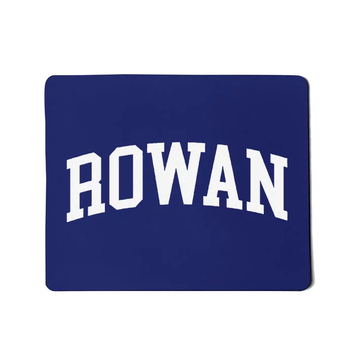 Rowan Arch Vintage Retro College Athletic Sports Mousepad