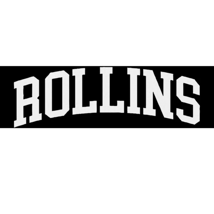 Rollins Arch Vintage Retro College Athletic Sports Bumper Sticker