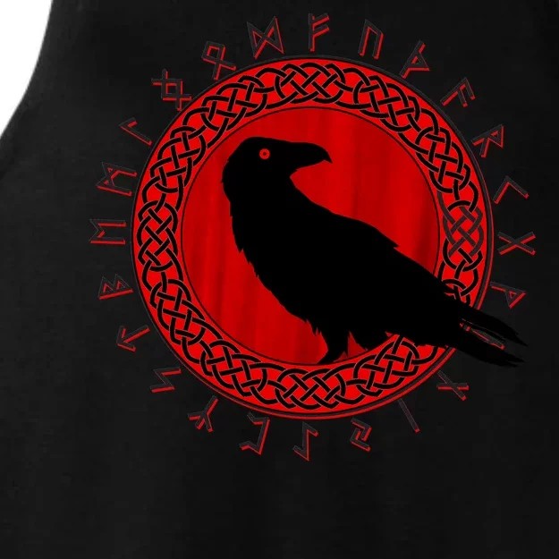 Raven Viking Cirlce Ladies Tri-Blend Wicking Tank