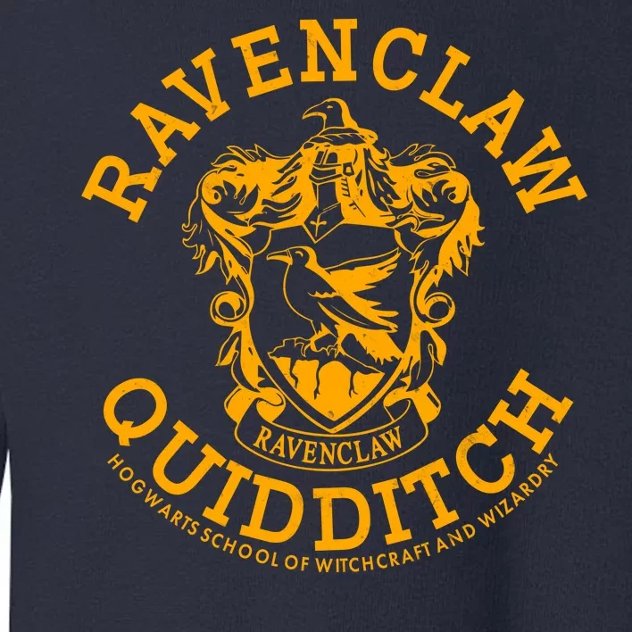 Ravenclaw Quidditch Crest Logo Toddler Sweatshirt