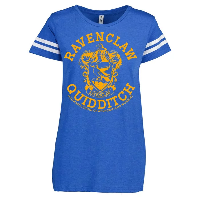 Ravenclaw Quidditch Crest Logo Enza Ladies Jersey Football T-Shirt