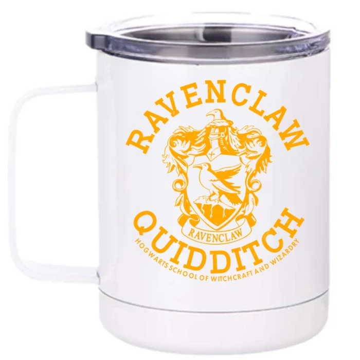 Ravenclaw Quidditch Crest Logo Front & Back 12oz Stainless Steel Tumbler Cup