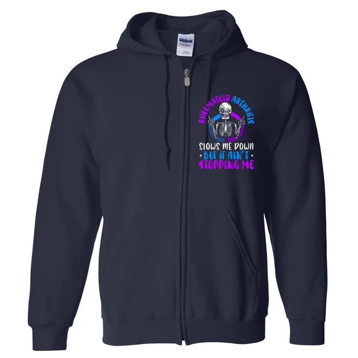 Rheumatoid Arthritis Warrior Autoimmune Disorder Full Zip Hoodie