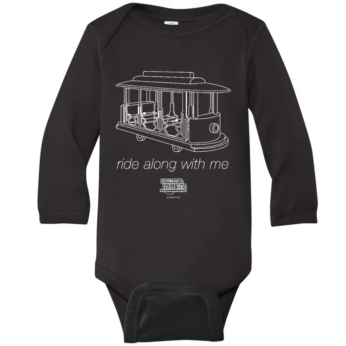 Ride Along With Daniel Tiger Baby Long Sleeve Bodysuit