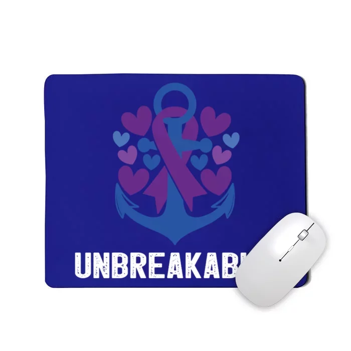 Rheumatoid Arthritis Warrior Unbreakable Great Gift Awareness Gift Mousepad