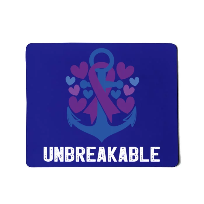 Rheumatoid Arthritis Warrior Unbreakable Great Gift Awareness Gift Mousepad