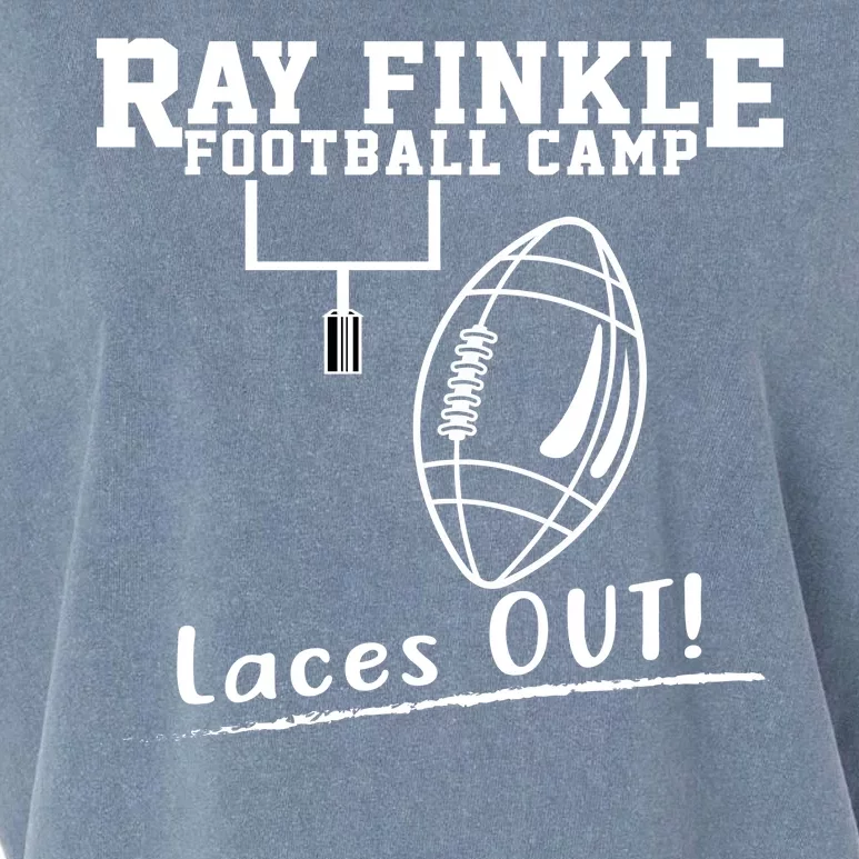 Ray Finkle Football Camp Laces Out Garment-Dyed Women's Muscle Tee