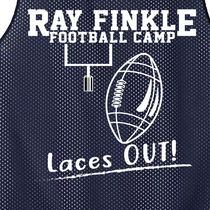 Ray Finkle Football Camp Laces Out Mesh Reversible Basketball Jersey Tank