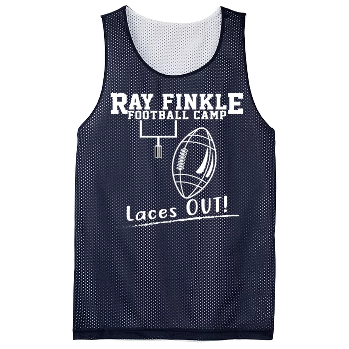 Ray Finkle Football Camp Laces Out Mesh Reversible Basketball Jersey Tank