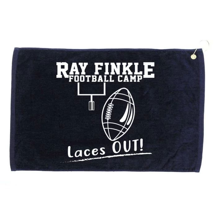 Ray Finkle Football Camp Laces Out Grommeted Golf Towel