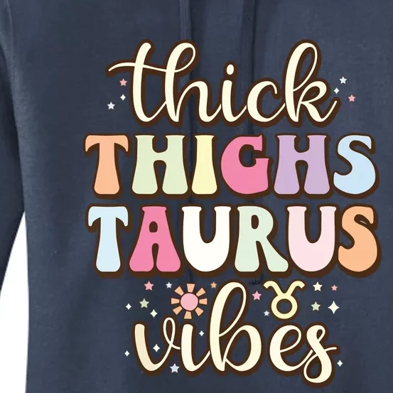 Retro Astrology Zodiac Sign April Or May Birthday Taurus Women's Pullover Hoodie