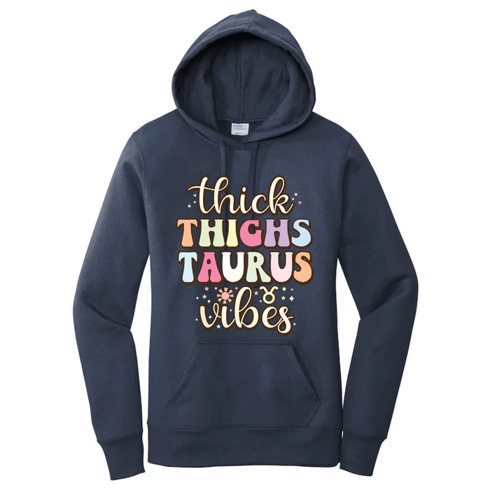 Retro Astrology Zodiac Sign April Or May Birthday Taurus Women's Pullover Hoodie