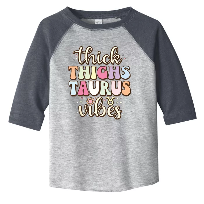 Retro Astrology Zodiac Sign April Or May Birthday Taurus Toddler Fine Jersey T-Shirt