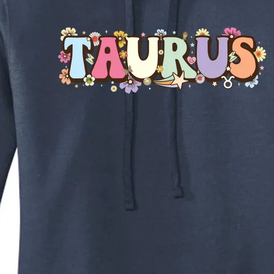 Retro Astrology Zodiac Sign April Or May Birthday Taurus Women's Pullover Hoodie